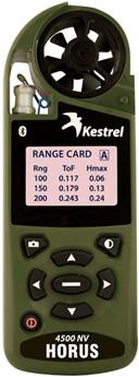 Kestrel 4500 NV HORUS射击手持气象仪 Kestrel 4500 NV HORUS射击手持气象仪