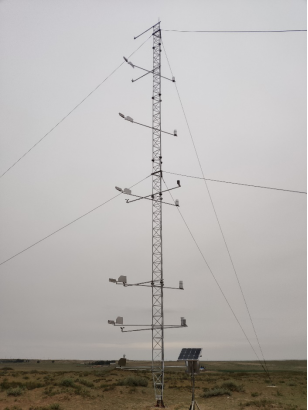 我司完成内蒙古西部3座梯度塔观测站的部署 我司完成内蒙古西部3座梯度塔观测站的部署